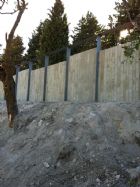 Murs de fermeture imitation bois